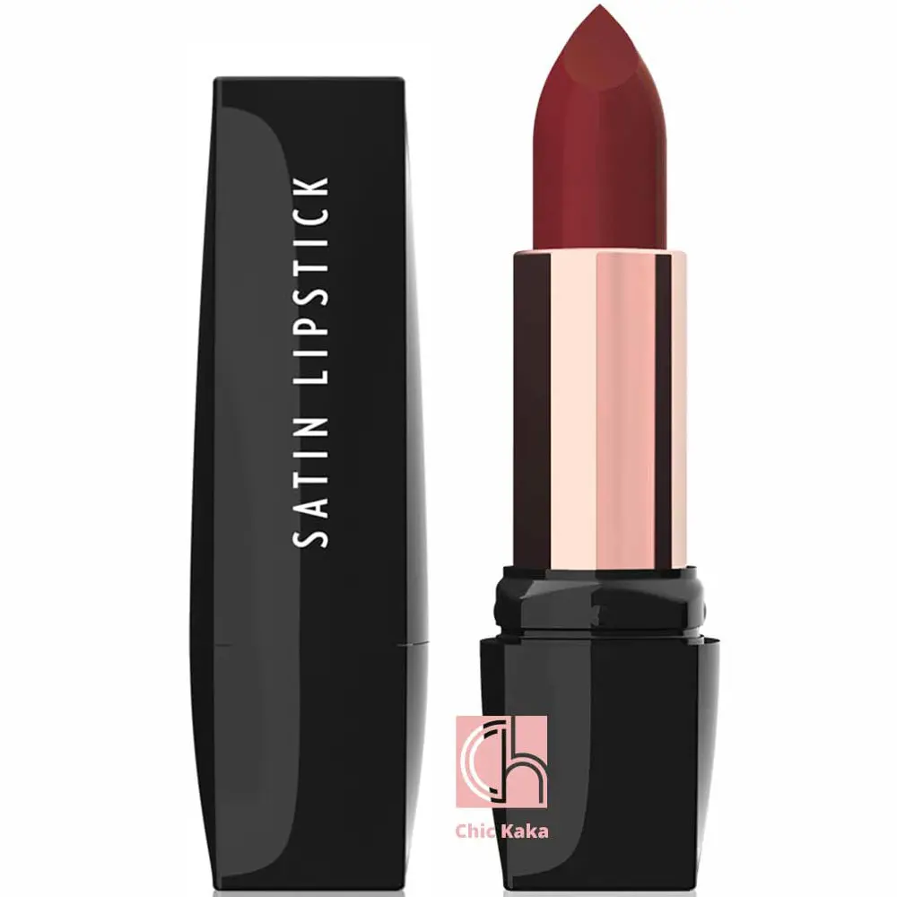 رژ لب ساتین 32 رنگ زرشکی تیره