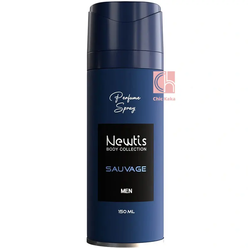 اسپری خوشبو کننده بدن مردانه ساواج نیوتیس | رایحه خنک و تلخ مردانه