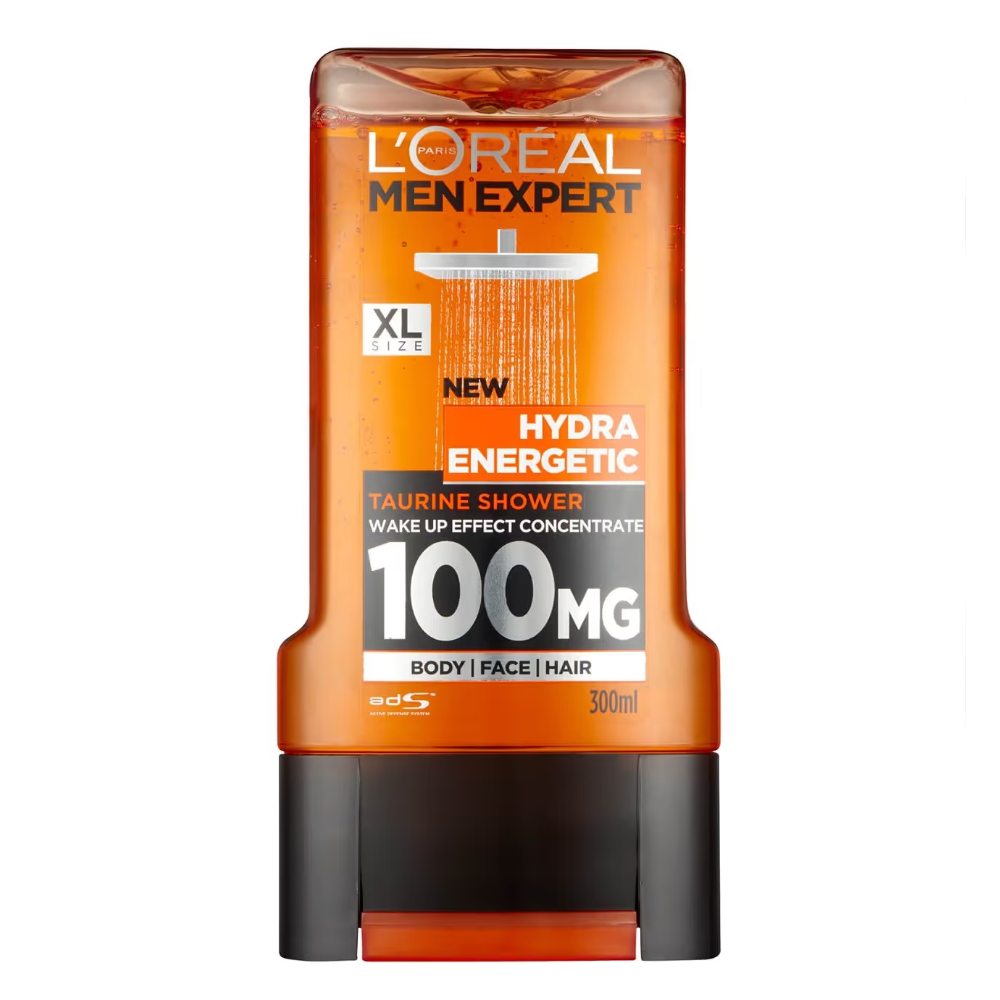 ژل دوش آقایان لورآل سری LOreal Men Expert مدل Hydra Energetic حجم 400 میلی لیتر