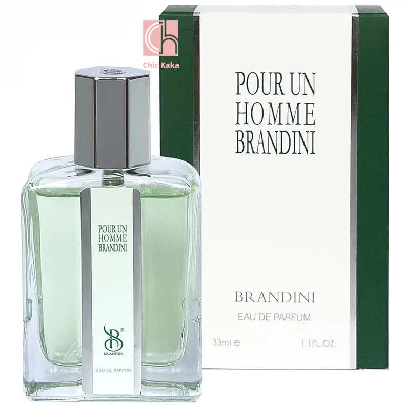 عطر ادکلن برندینی پوران هوم مردانه (Pour Un Homme) حجم 33 میل | خنک، گُلی و کمی شیرین