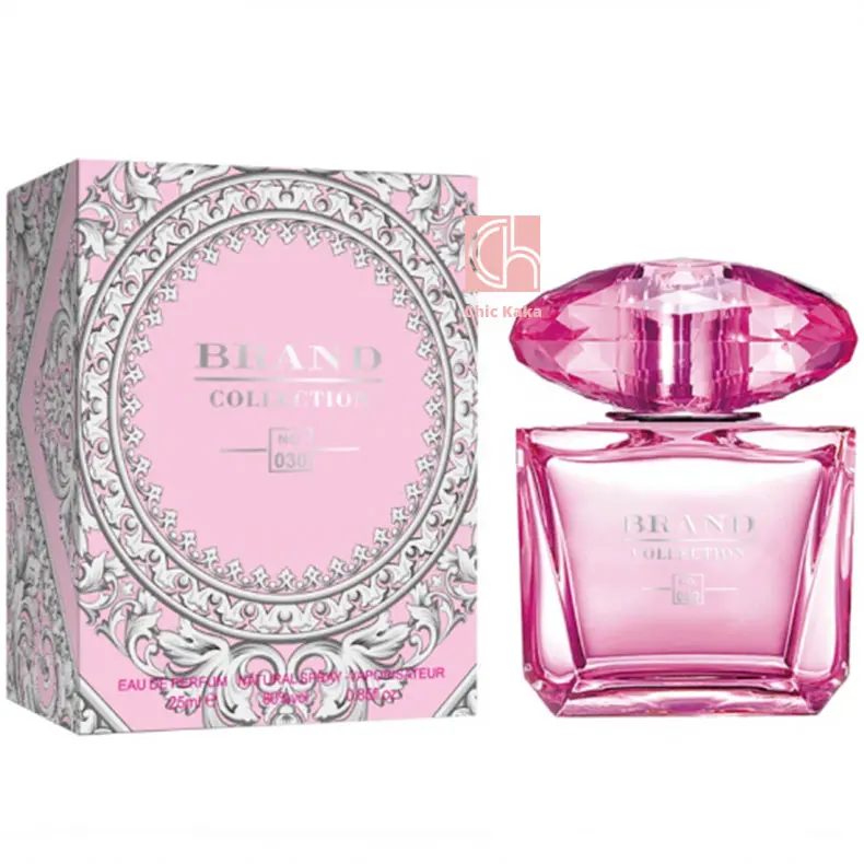 عطر 25 میل برند کالکشن کد 030 | مشابه ورساچه برایت کریستال ابسولو