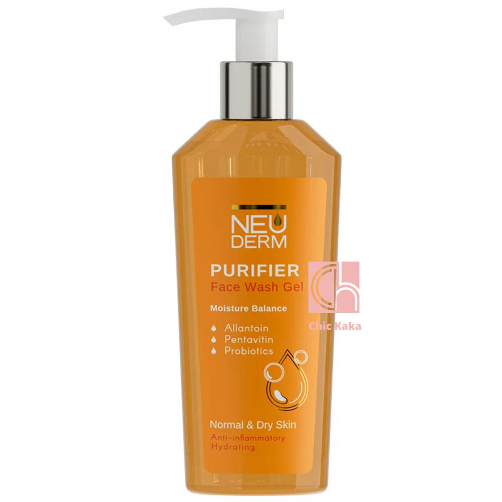 ژل شستشوی پوست نرمال و خشک نئودرم