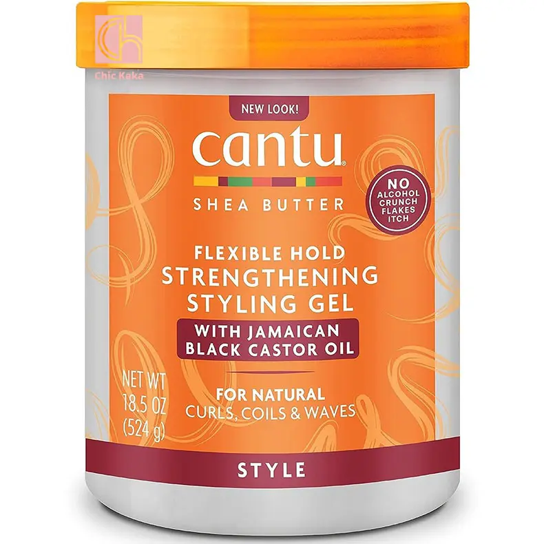 ژل استایل و تقویت‌ کننده موی فر کنتو مدل روغن کرچک سیاه 524 گرم