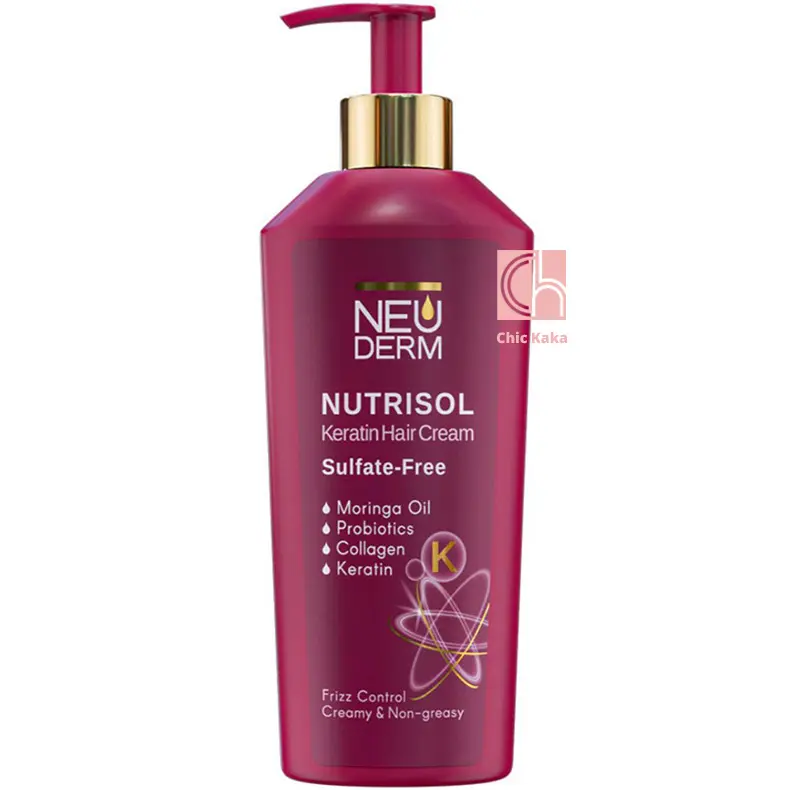 کرم مو نئودرم مدل Nutrisol حاوی کراتینه فاقد سولفات حجم 200 میلی لیتر