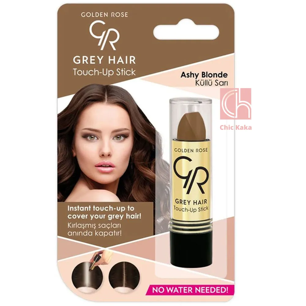 استیک پوشاننده موی سفید Touch-Up قهوه ای خاکستری 09 Ashy Brown | رفع فوری سفیدی مو بدون رنگ کردن