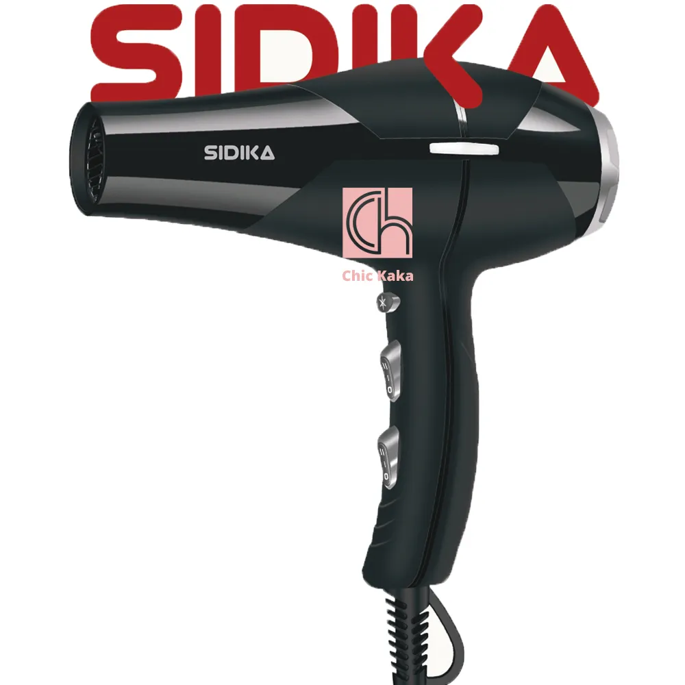 سشوار حرفه‌ای سالنی سیدیکا مدل SD-4040 با قدرت 2600 وات | باد گرم و سرد، مناسب آرایشگاه و مصرف خانگی