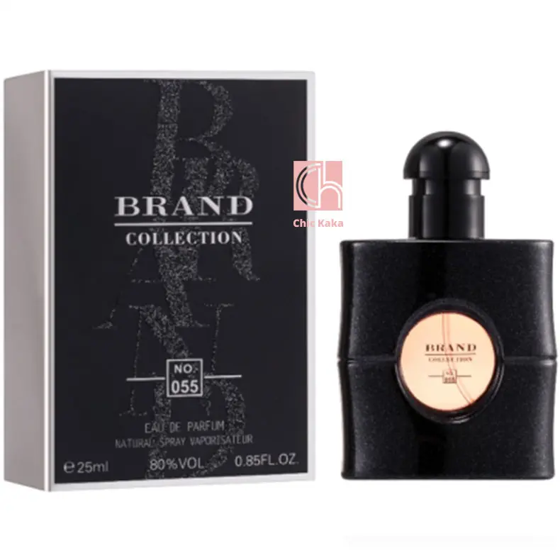 عطر 25 میل برند کالکشن کد 055 | مشابه رایحه YSL Black Opium بلک اپیوم زنانه