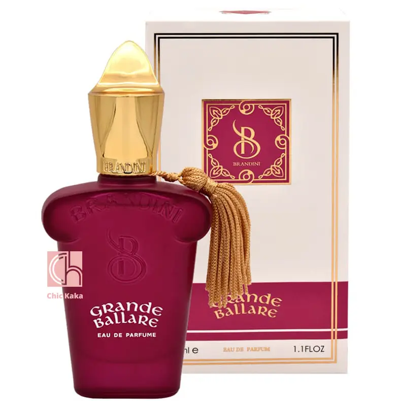 عطر ادکلن برندینی گرند بالار زنانه Grande ballare حجم 33 میلی لیتر رایحه گلی - میوه‌ای