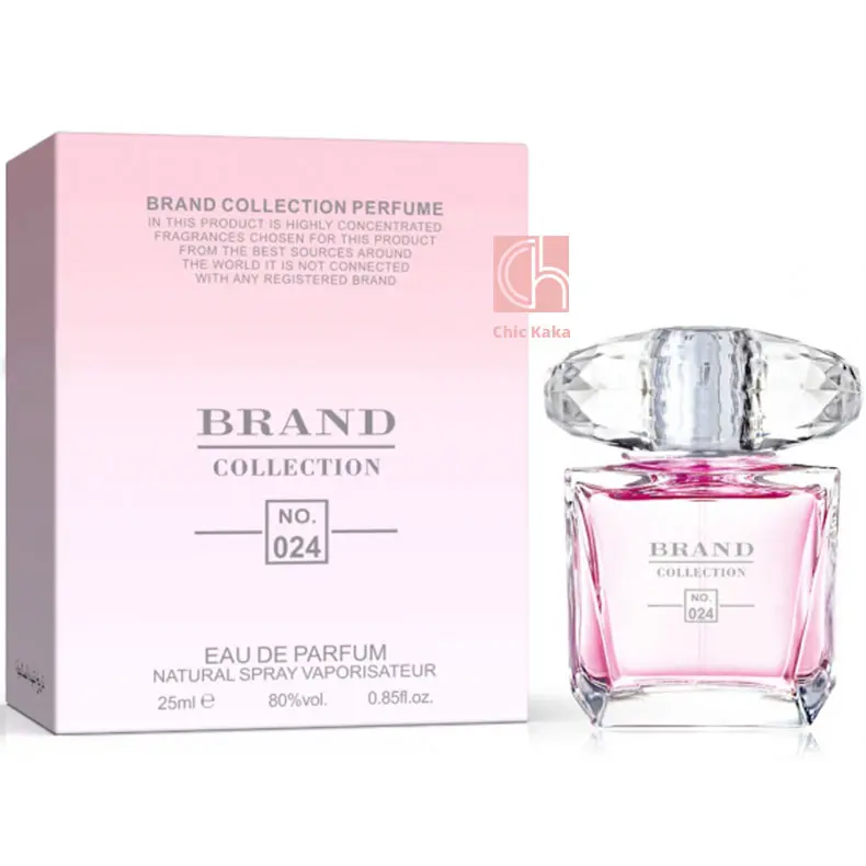عطر 25 میل برند کالکشن کد 024 | مشابه رایحه ورساچه برایت کریستال
