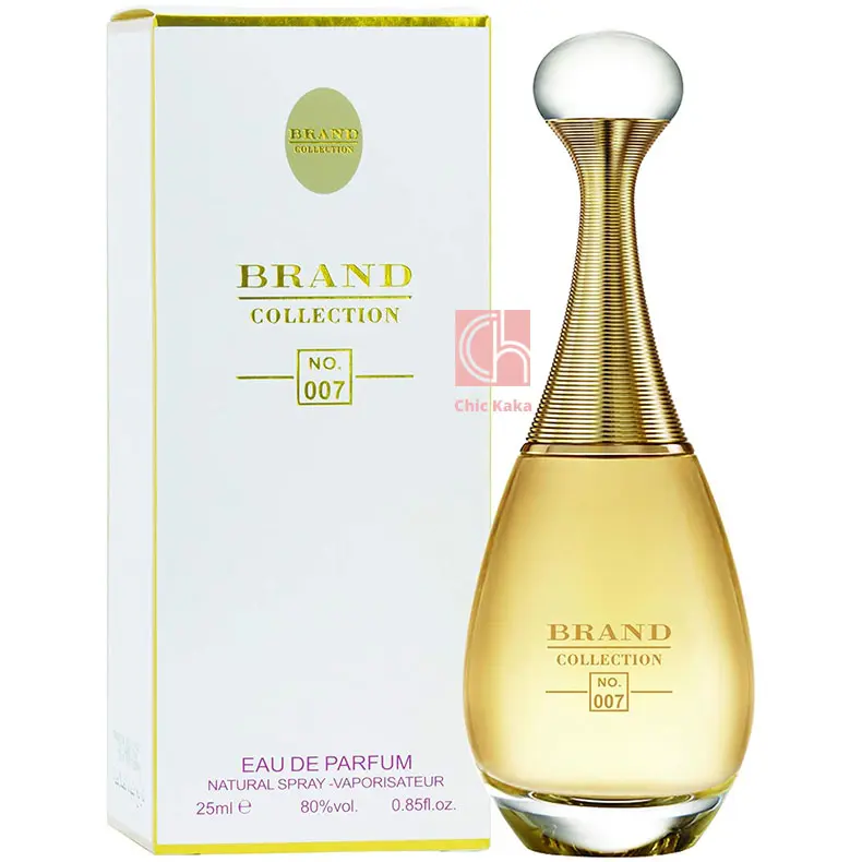 عطر 25 میل برند کالکشن کد 007 | مشابه رایحه دیور جادور Dior J’adore زنانه | ماندگاری عالی