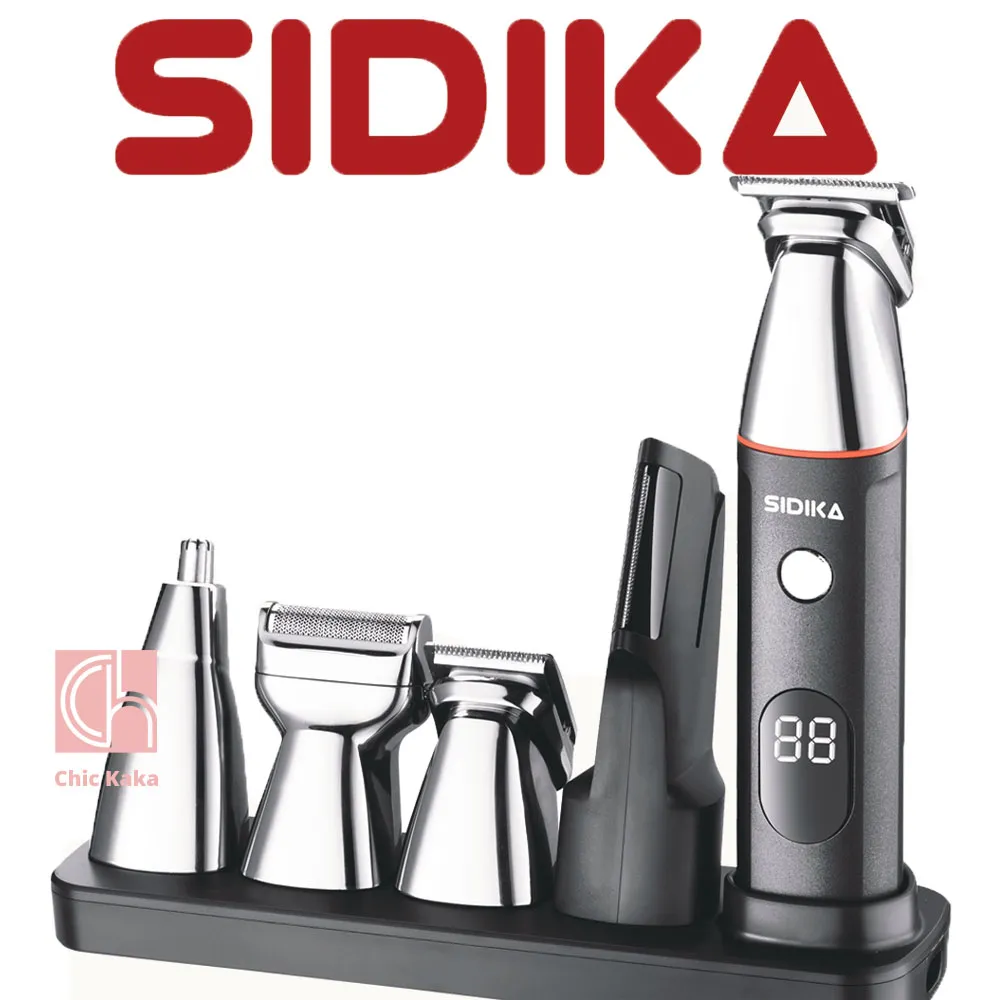 ماشین اصلاح چندکاره سیدیکا مدل SC 6050 | اصلاح مو، صورت و بدن با یک دستگاه قدرتمند