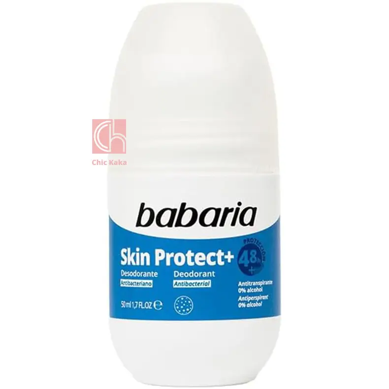 مام رول ضد تعریق باباریا محافظ پوست Skin Protect حجم 50 میلی لیتر | محافظت 48 ساعته و مراقبت از پوست