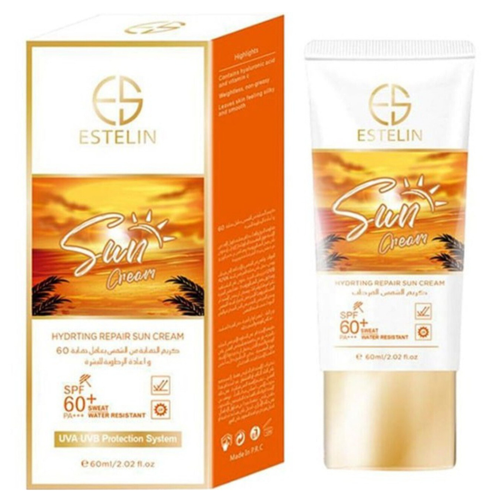 کرم ضد آفتاب استلین آبرسان و ترميم کننده STELIN SPF 60